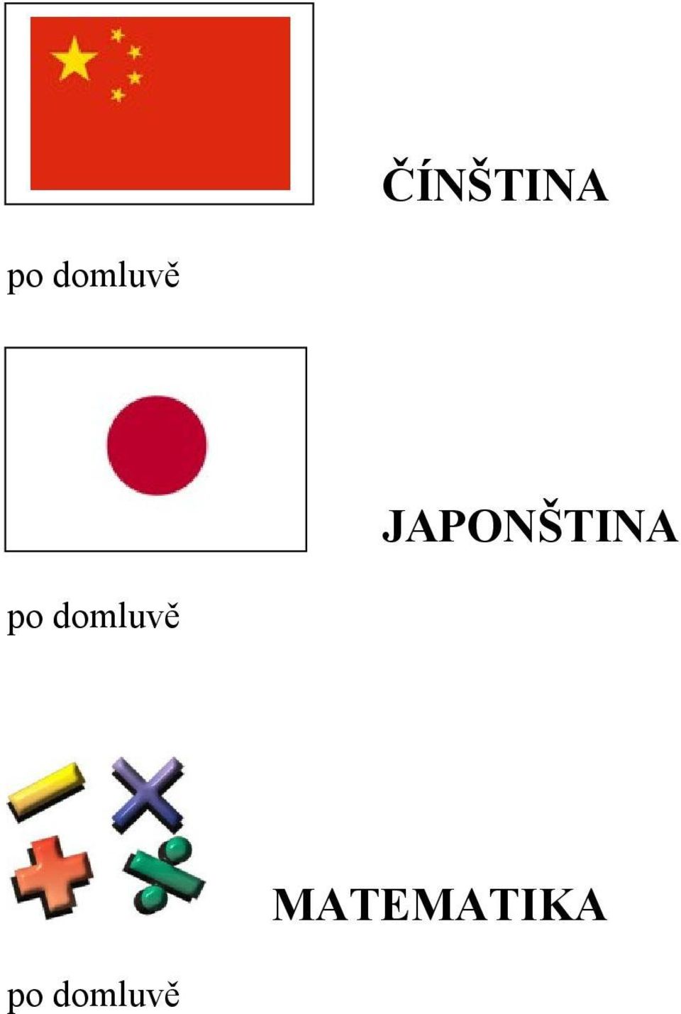 JAPONŠTINA po 