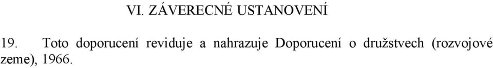 nahrazuje Doporucení o