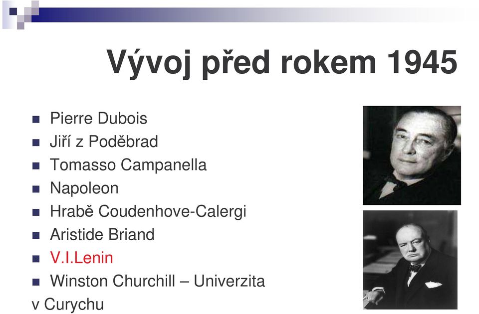 Coudenhove-Calergi Aristide Briand V.I.