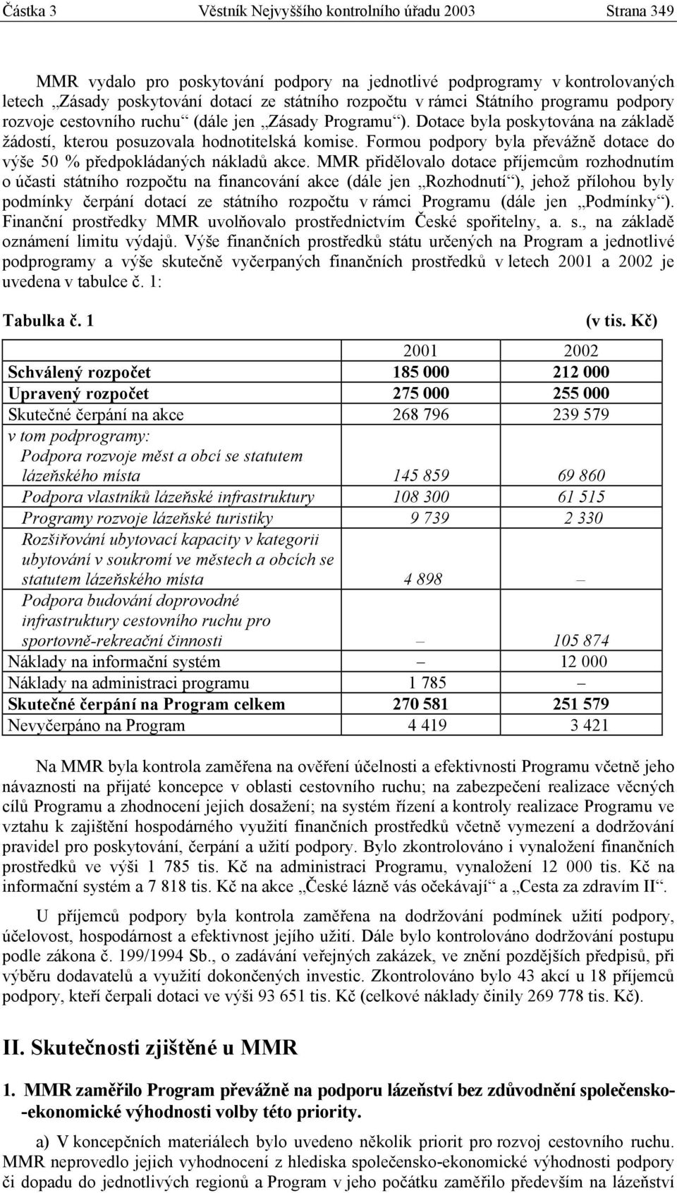 Formou podpory byla převážně dotace do výše 50 % předpokládaných nákladů akce.