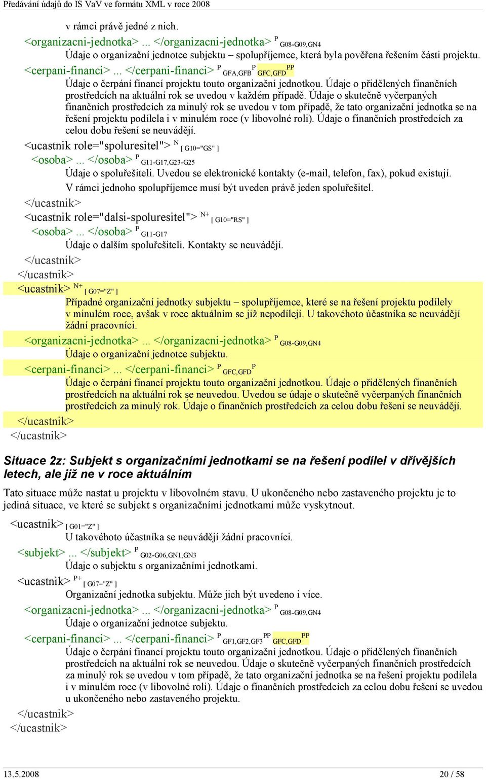 Údaje o přidělených finančních prostředcích na aktuální rok se uvedou v každém případě.