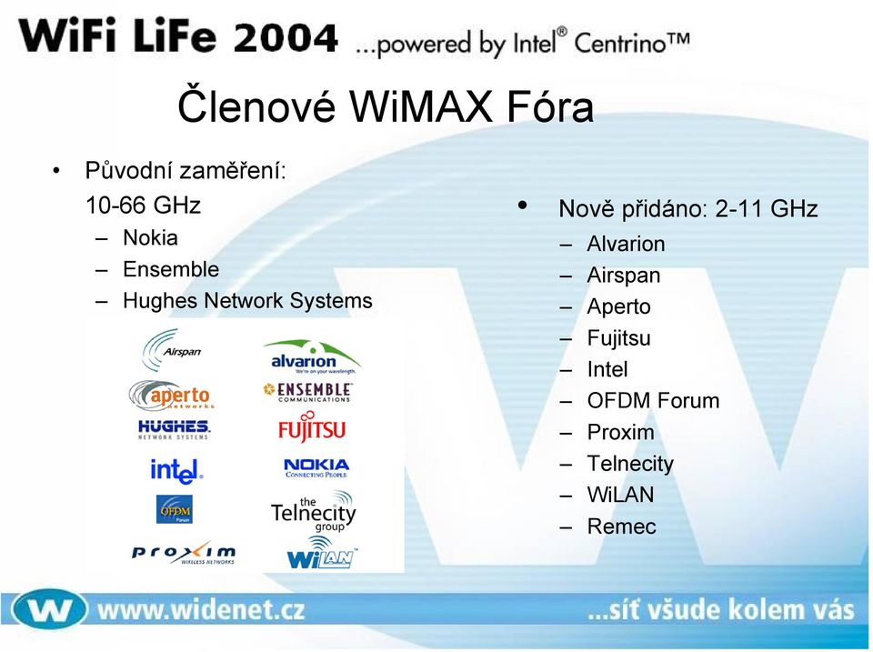 přidáno: 2-11 GHz Alvarion Airspan Aperto