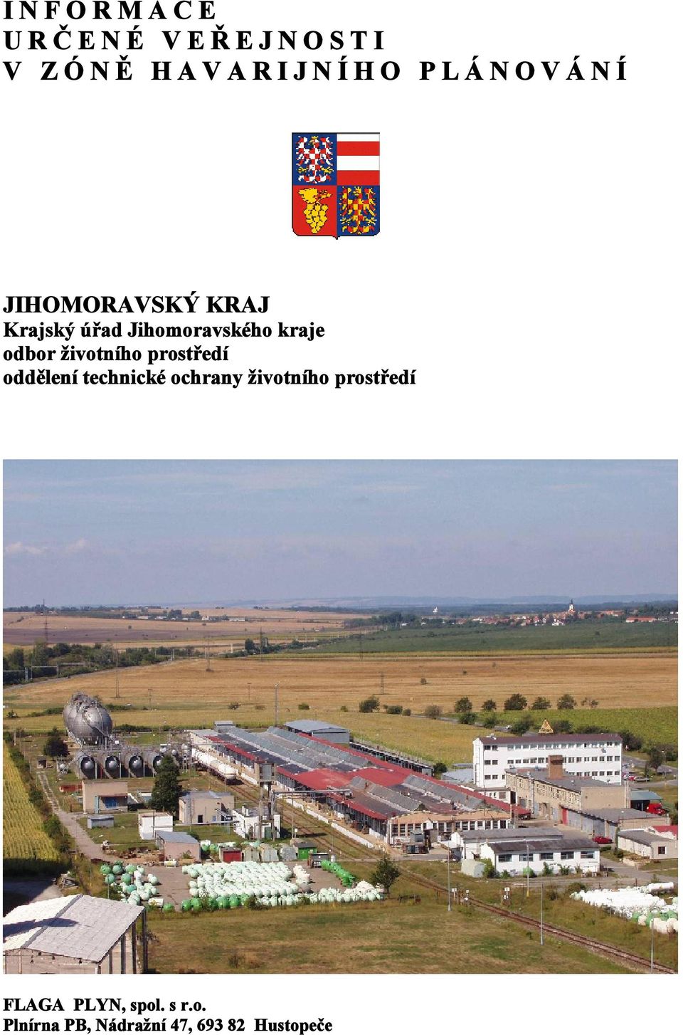 Jihomoravského kraje odbor životního prostředí oddělení technické