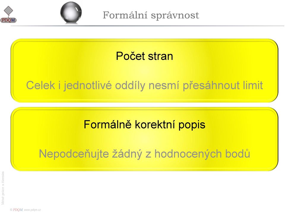 přesáhnout limit Formálně korektní