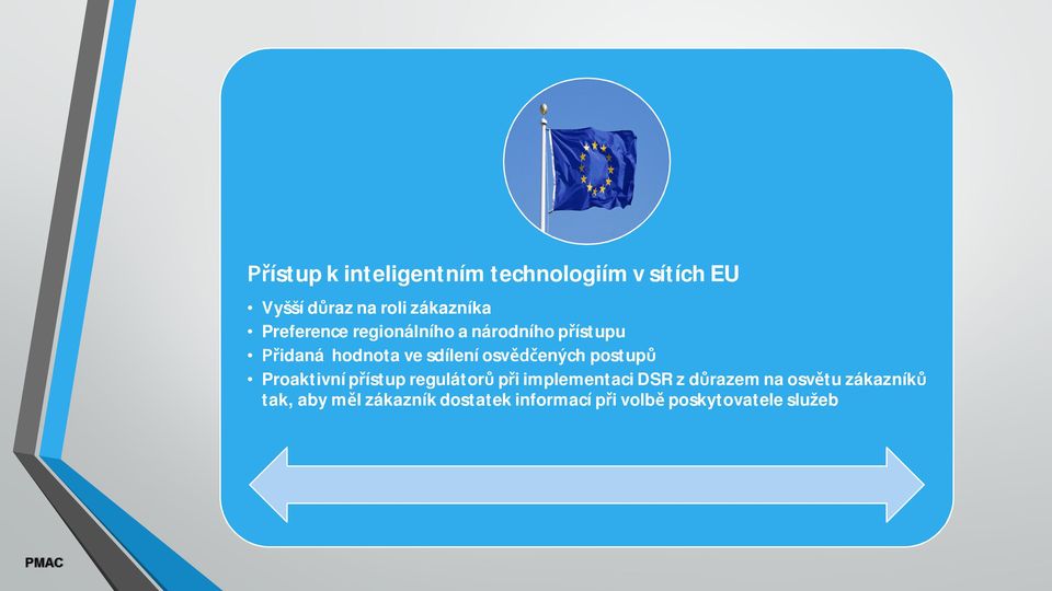 ených postup Proaktivní p ístup regulátor p i implementaci DSR z d razem na