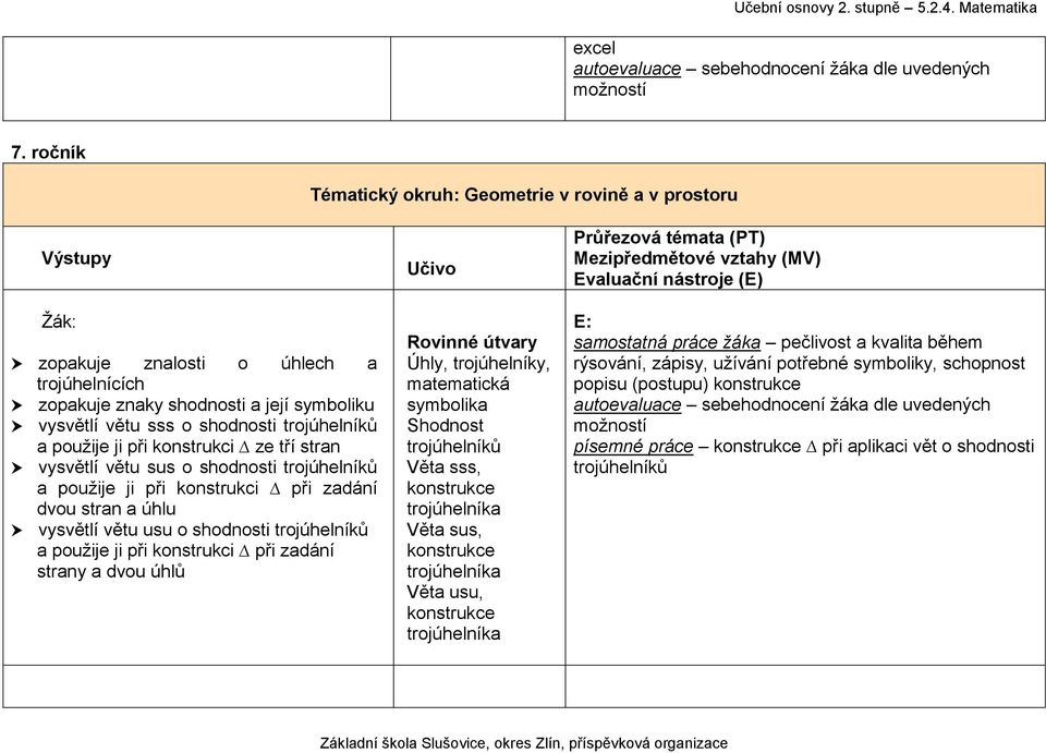 použije ji při konstrukci ze tří stran vysvětlí větu sus o shodnosti trojúhelníků a použije ji při konstrukci při zadání dvou stran a úhlu vysvětlí větu usu o shodnosti trojúhelníků a použije ji při