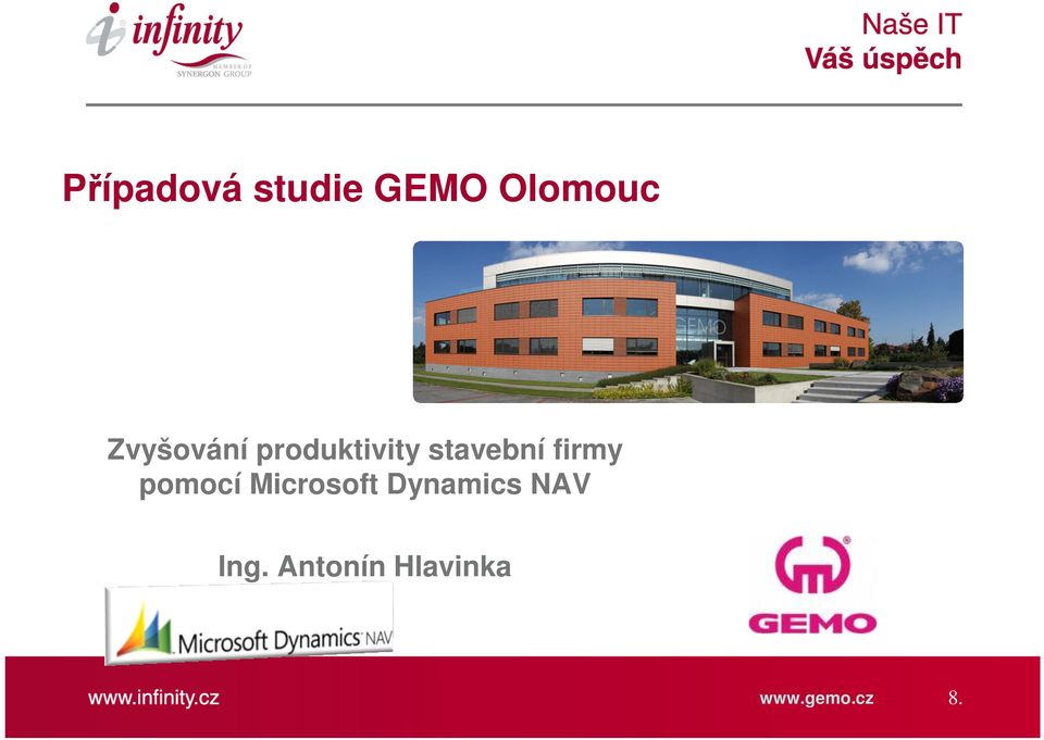 firmy pomocí Microsoft Dynamics