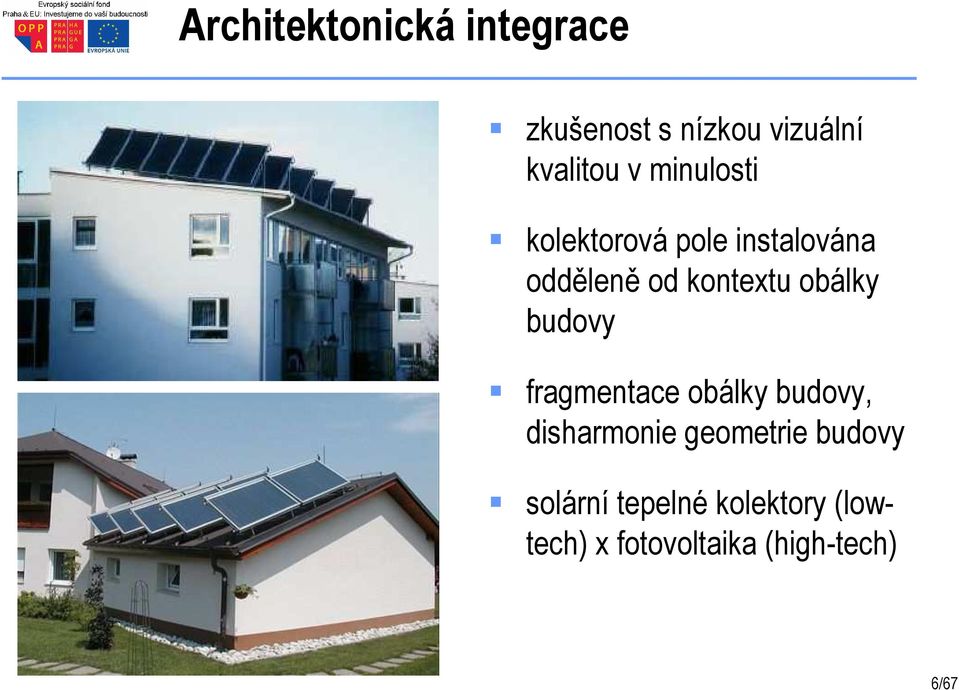 obálky budovy fragmentace obálky budovy, disharmonie geometrie