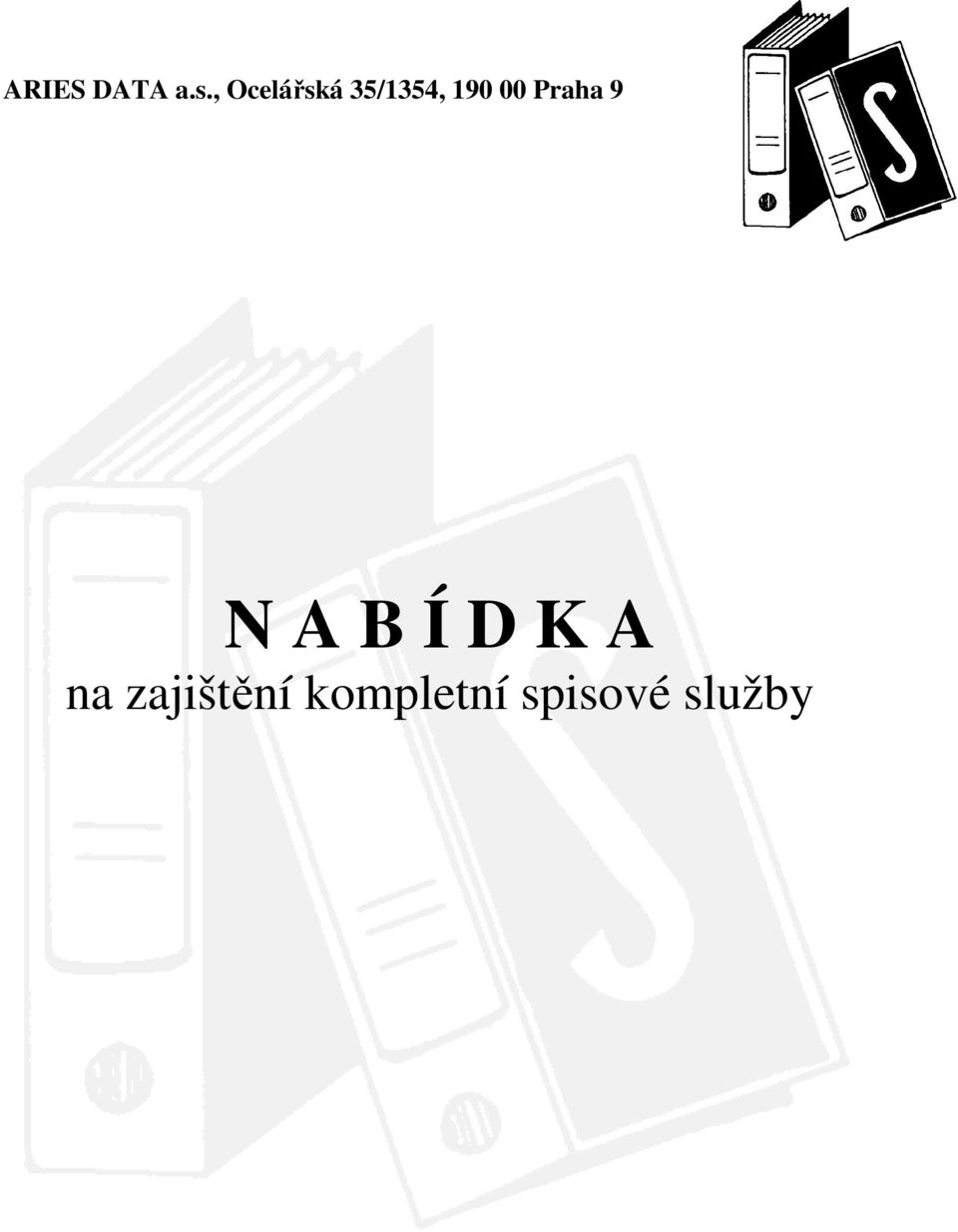 00 Praha 9 N A B Í D K A