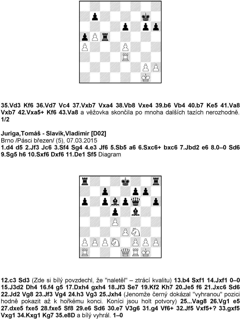 Jbd2 e6 8.0 0 Sd6 9.Sg5 h6 10.Sxf6 Dxf6 11.De1 Sf5 Diagram 9r+-+k+-tr0 9+-zp-+pzp-0 9p+pvlpwq-zp0 9+-+p+l+-0 9-+-zP-+-+0 9+-+-zPN+-0 9PzPPsN-zPPzP0 9tR-+-wQRmK-0 12.