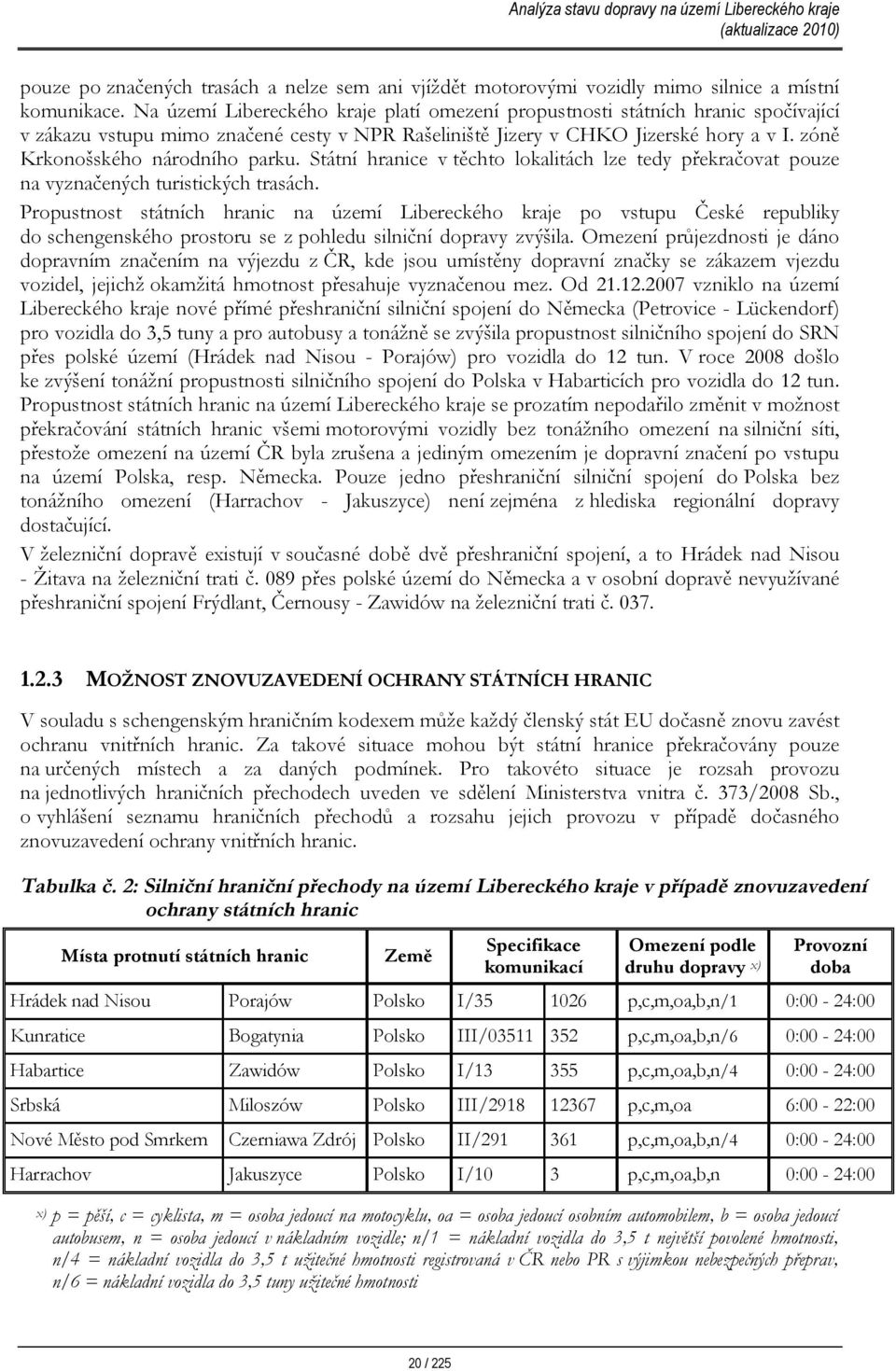 zóně Krkonošského národního parku. Státní hranice v těchto lokalitách lze tedy překračovat pouze na vyznačených turistických trasách.