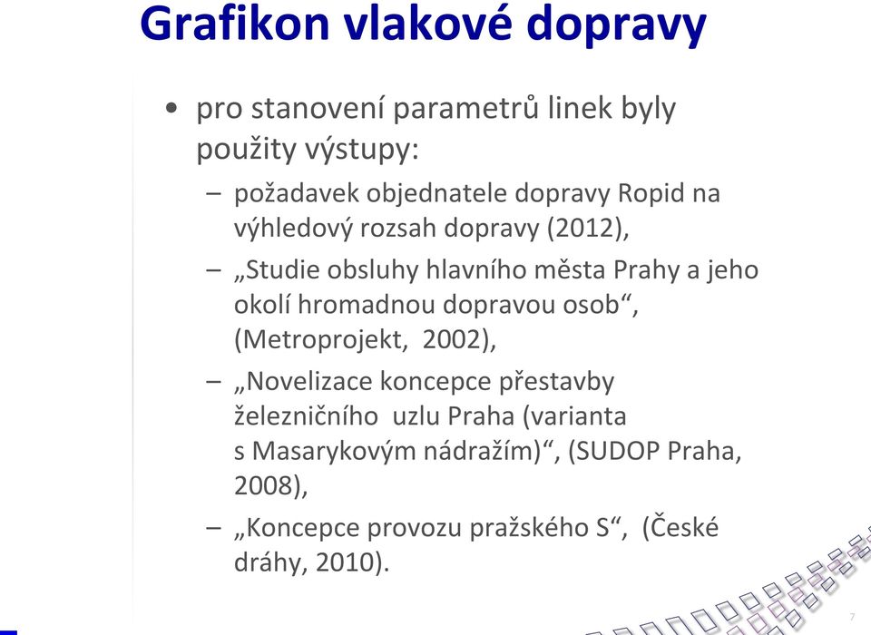 hromadnou dopravou osob, (Metroprojekt, 2002), Novelizace koncepce přestavby železničního uzlu Praha