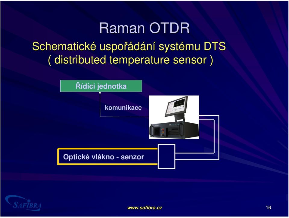 temperature sensor ) Řídíci