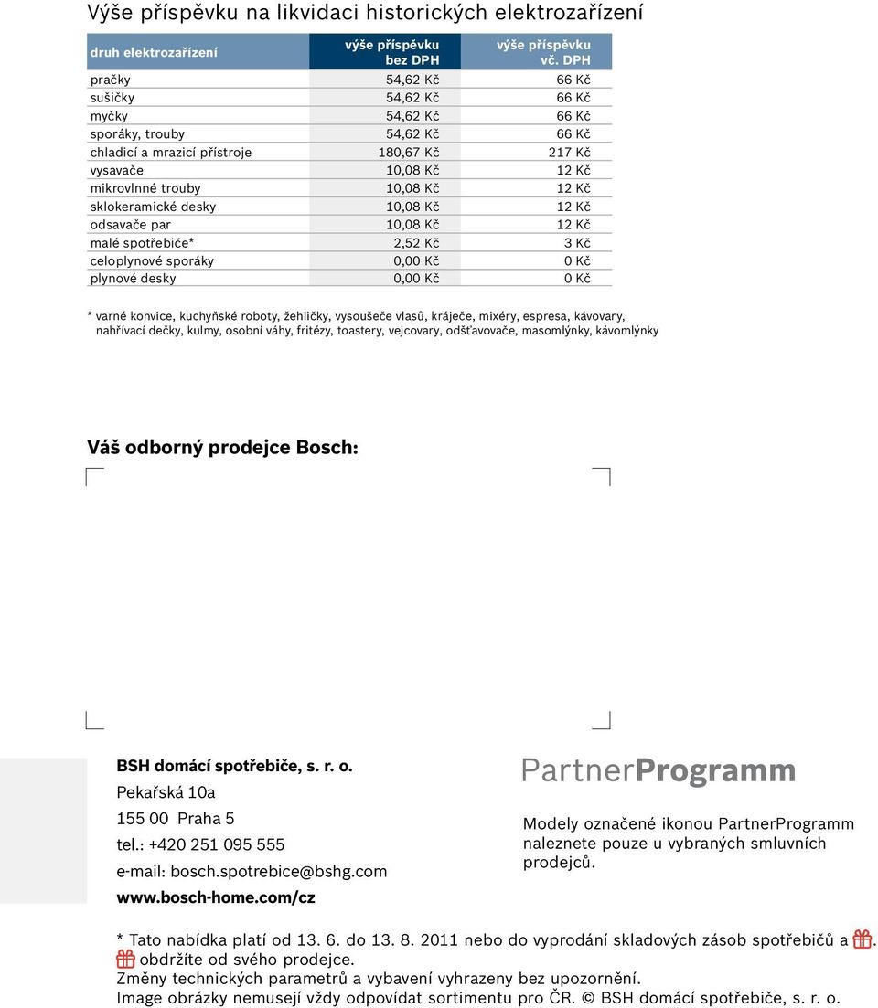 12 Kč sklokeramické desky 10,08 Kč 12 Kč odsavače par 10,08 Kč 12 Kč malé spotřebiče* 2,52 Kč 3 Kč celoplynové sporáky 0,00 Kč 0 Kč plynové desky 0,00 Kč 0 Kč * varné konvice, kuchyňské roboty,