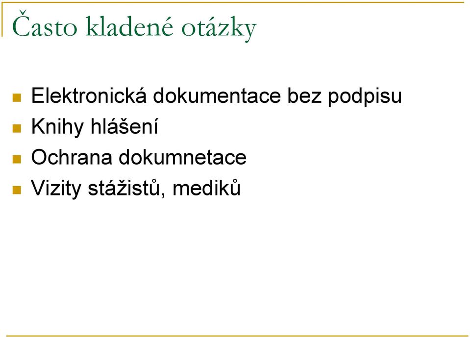 podpisu Knihy hlášení