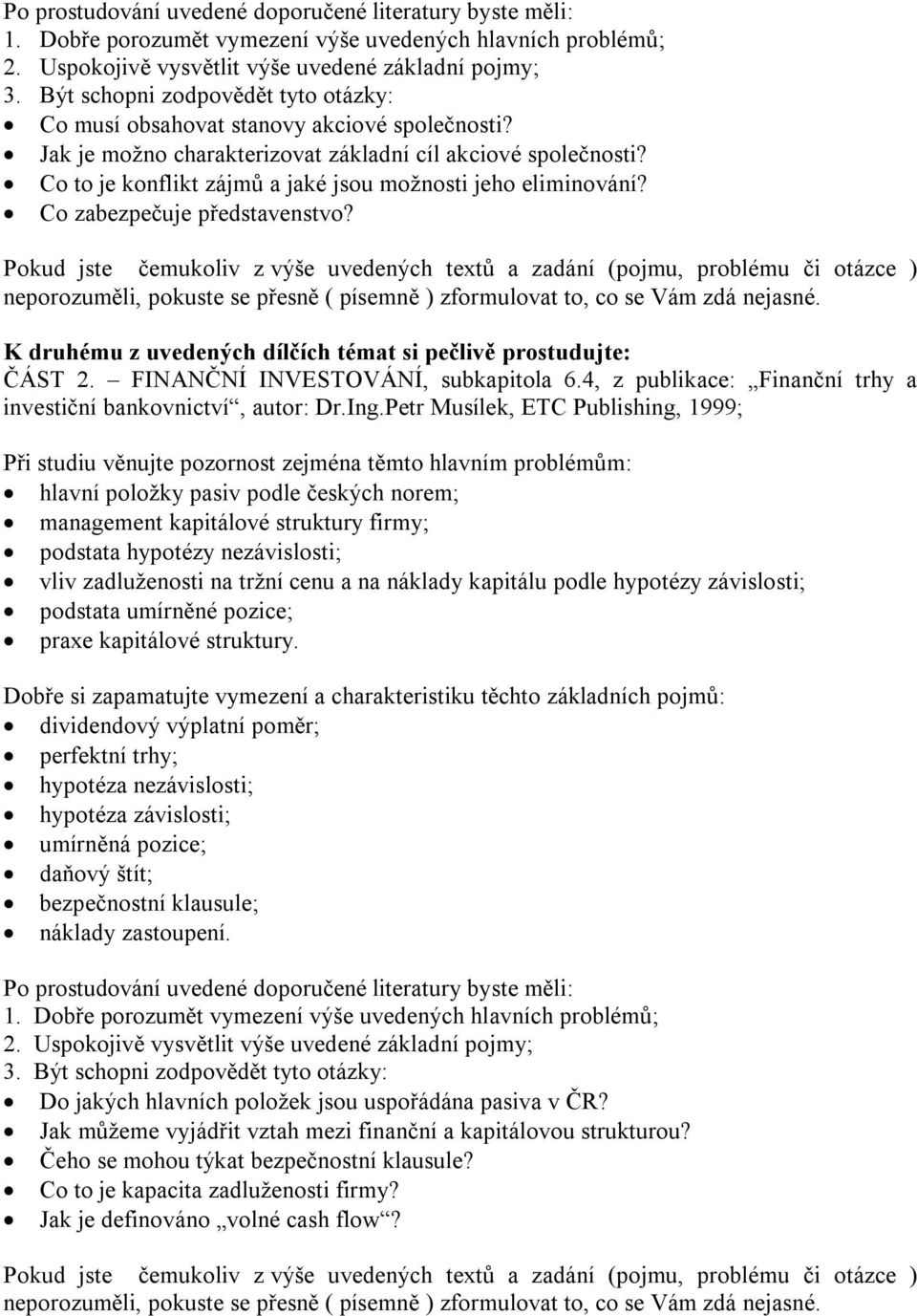 4, z publikace: Finanční trhy a investiční bankovnictví, autor: Dr.Ing.