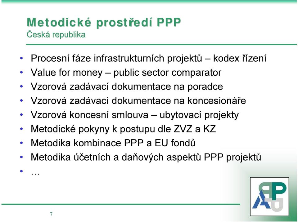 zadávacídokumentace na koncesionáře Vzorová koncesní smlouva ubytovací projekty Metodické pokyny