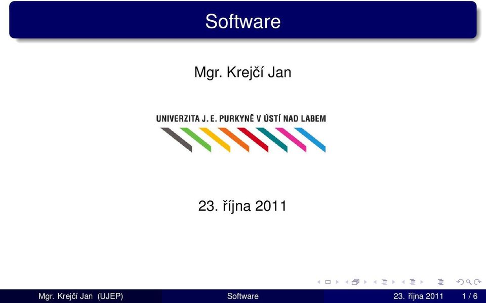 října 2011 Mgr.