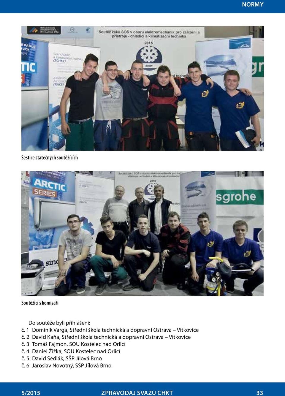 2 David Kaňa, Střední škola technická a dopravní Ostrava Vítkovice č.