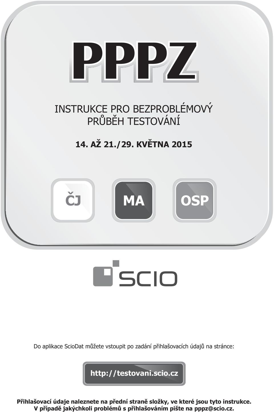 údajù na stránce: http://testovani.scio.