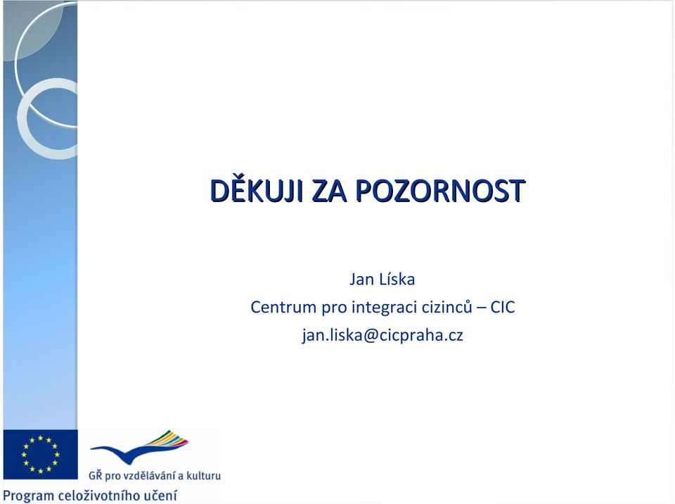 integraci cizinců CIC