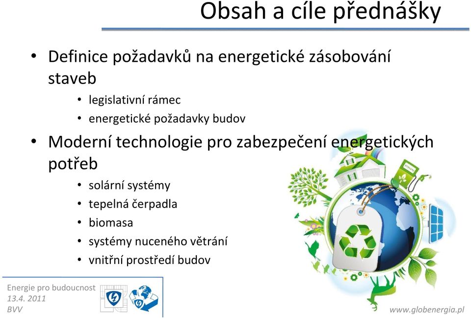 technologie pro zabezpečení energetických potřeb solární systémy
