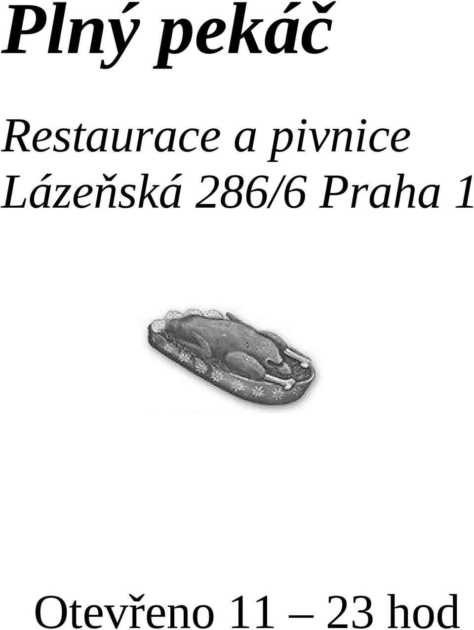 pivnice Lázeňská