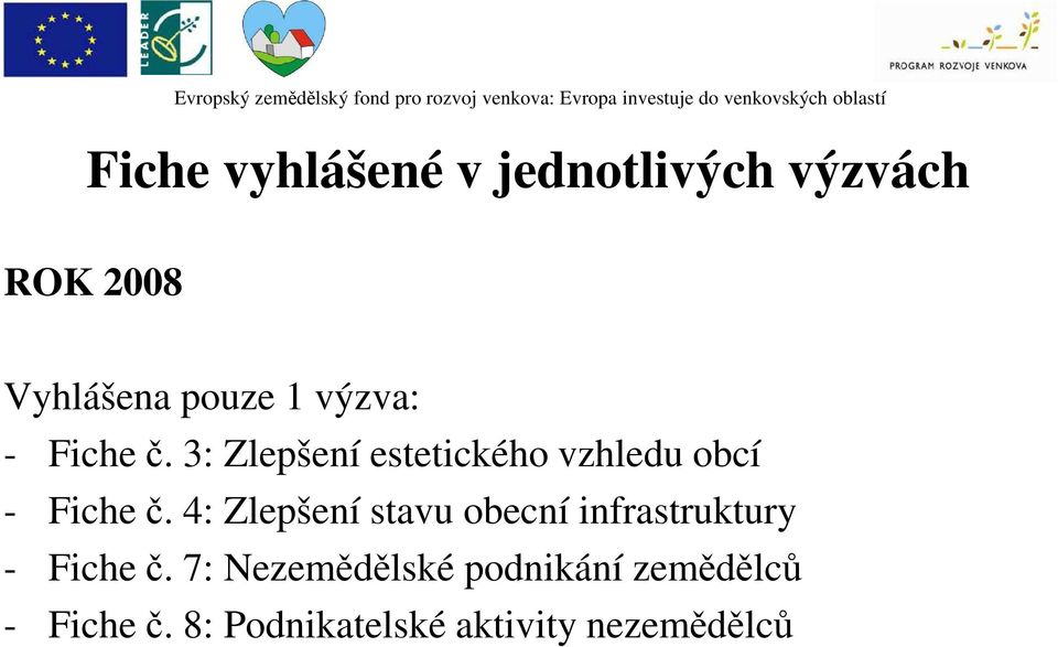 4: Zlepšení stavu obecní infrastruktury - Ficheč.