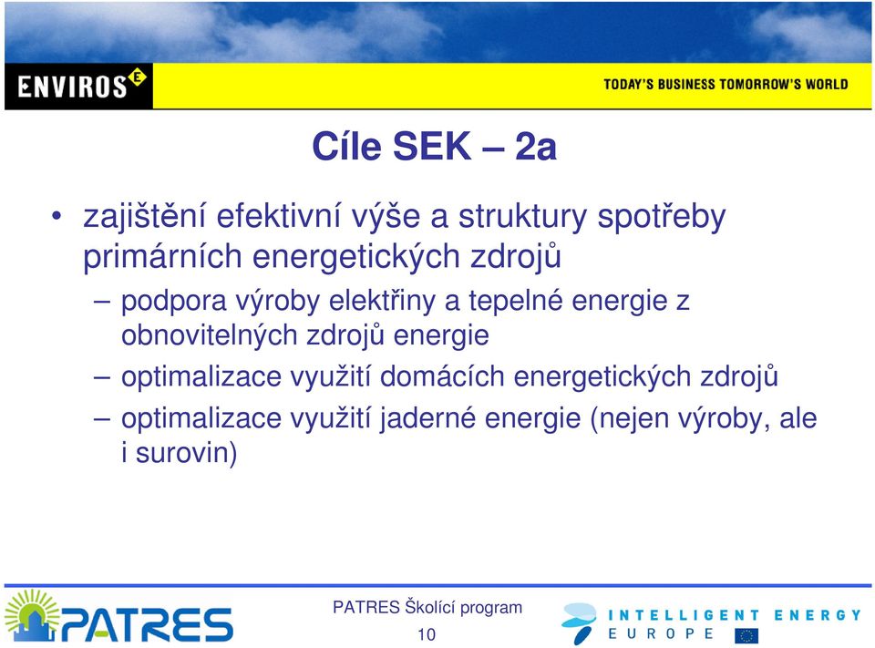 obnovitelných zdrojů energie optimalizace využití domácích