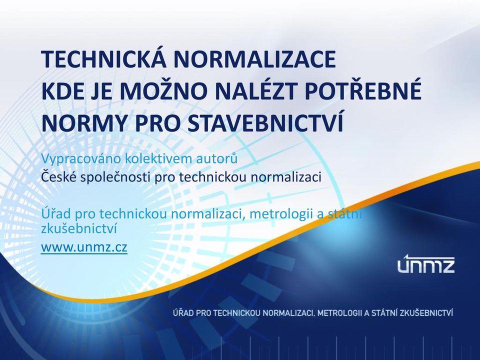 společnosti pro technickou normalizaci Úřad pro