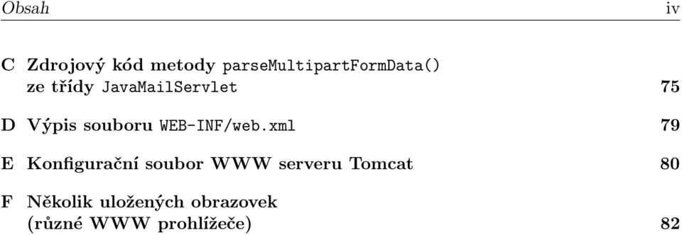 Výpis souboru WEB-INF/web.