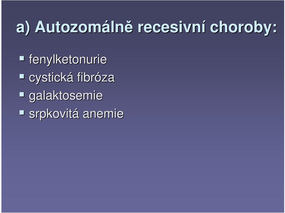 fenylketonurie cystická