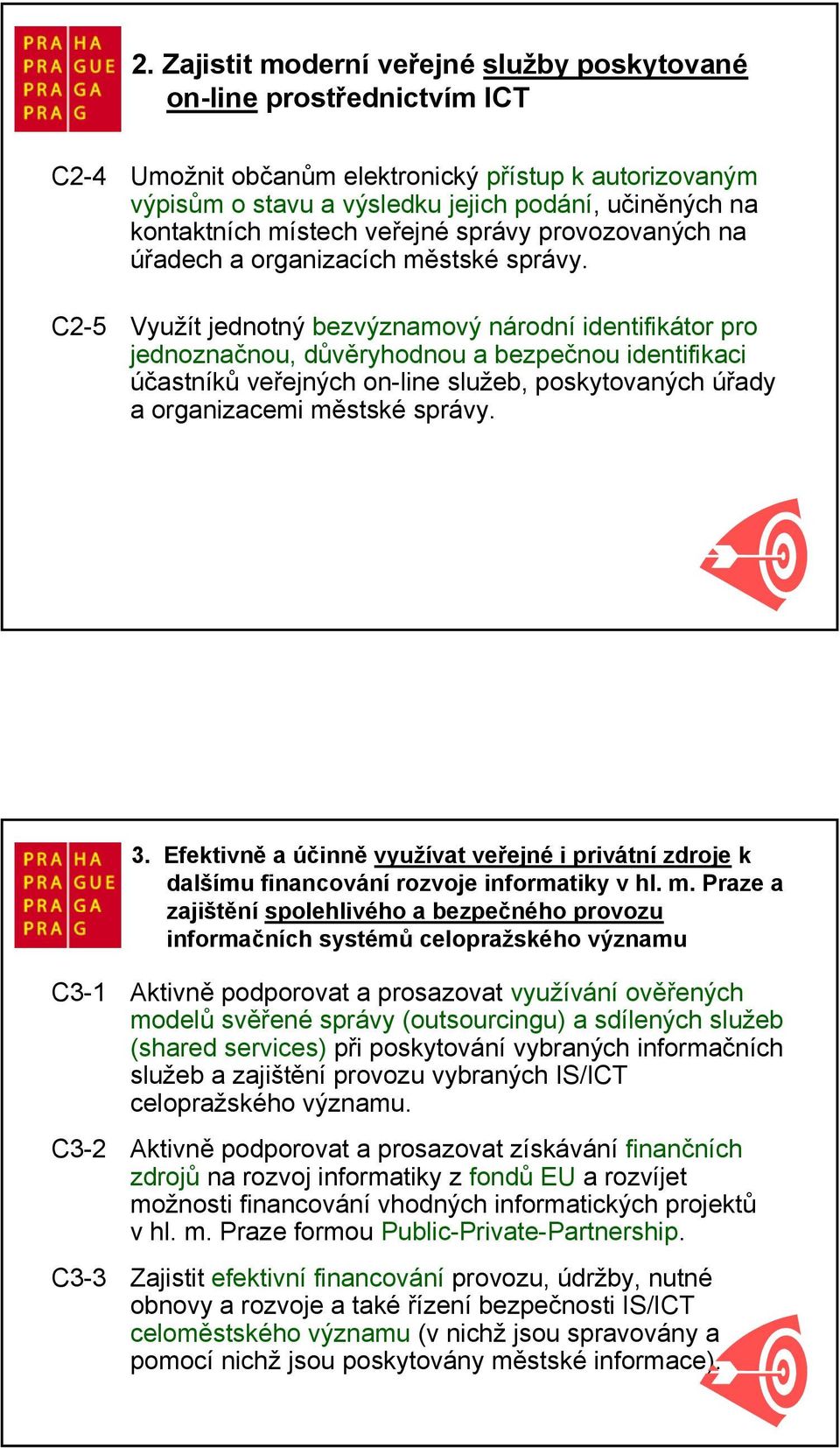 C2-5 Využít jednotný bezvýznamový národní identifikátor pro jednoznačnou, důvěryhodnou a bezpečnou identifikaci účastníků veřejných on-line služeb, poskytovaných úřady a organizacemi městské správy.