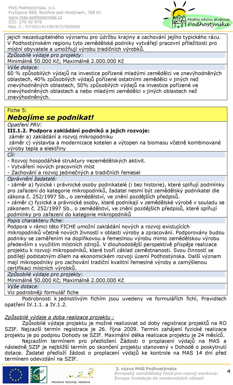 Kč; Maximálně 2.000.
