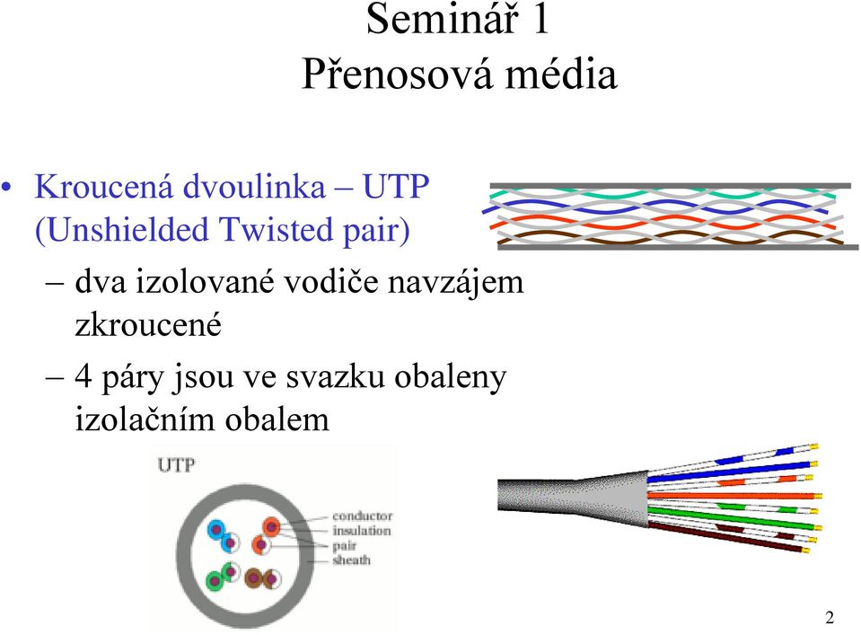 izolované vodiče navzájem zkroucené 4