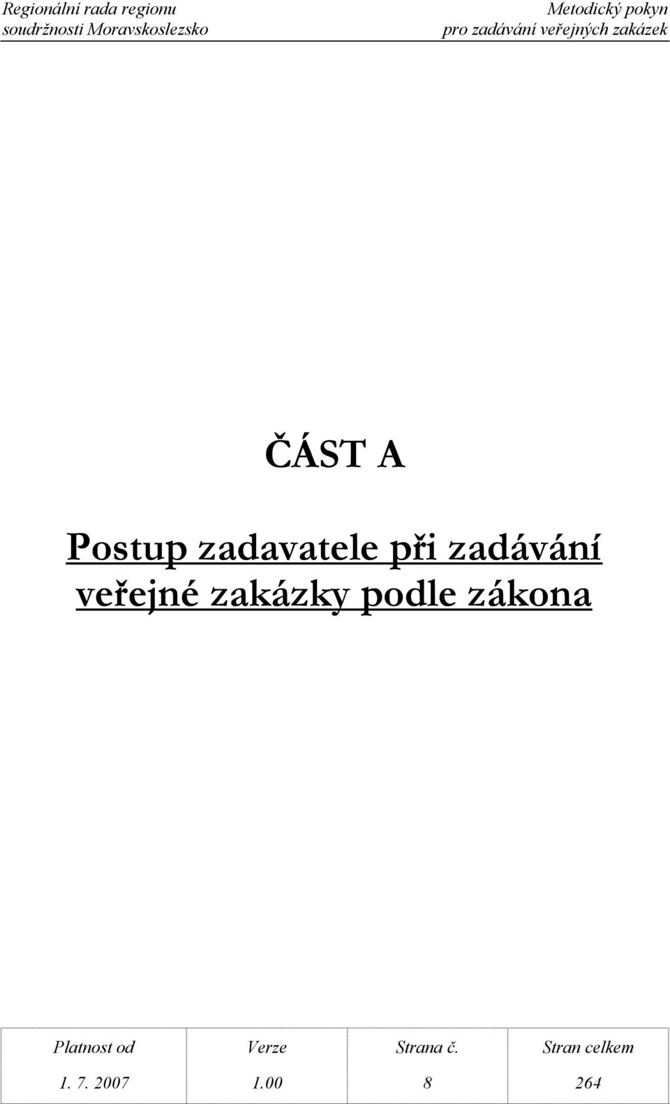 zadávání veřejné