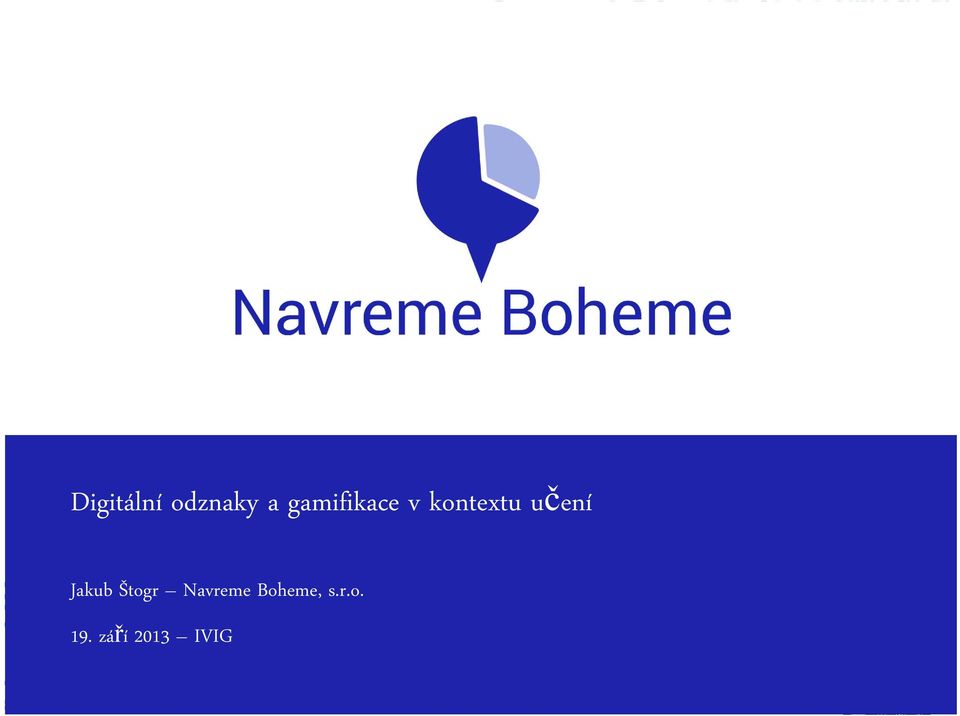 Jakub Štogr Navreme Boheme,