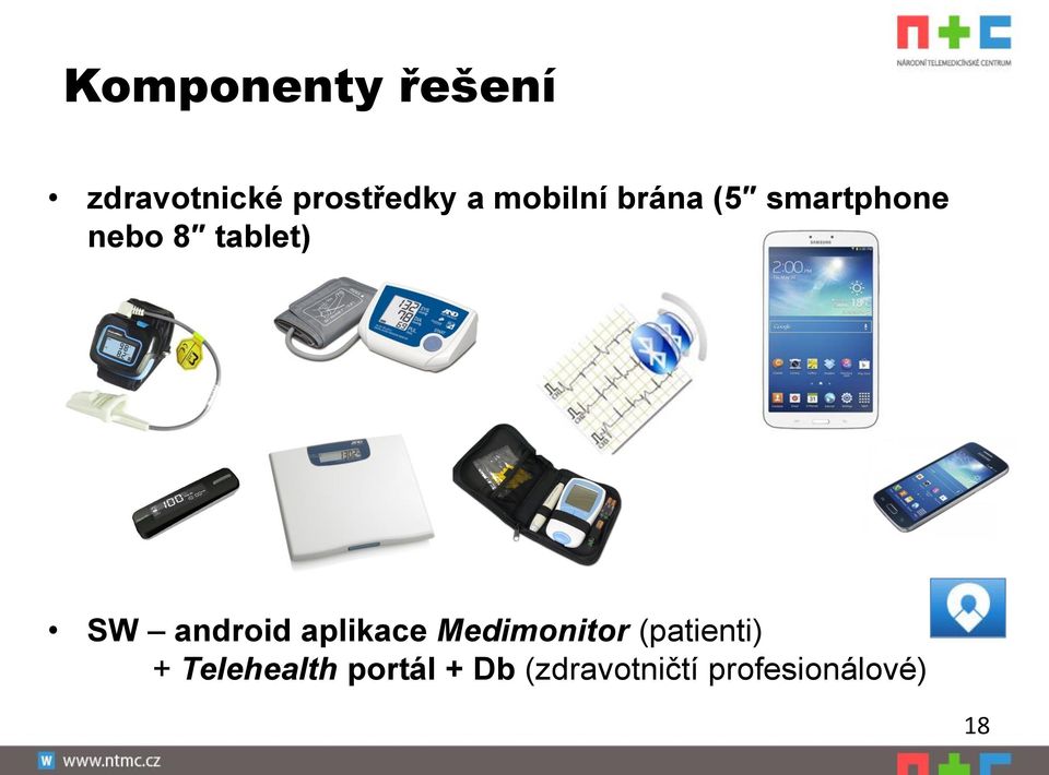 android aplikace Medimonitor (patienti) +