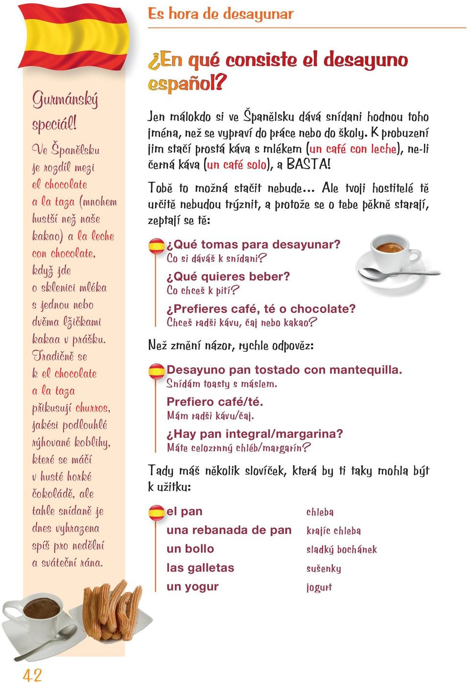 En qué consiste el desayuno español? Jen málokdo si ve Španělsku dává snídani hodnou toho jména, než se vypraví do práce nebo do školy.