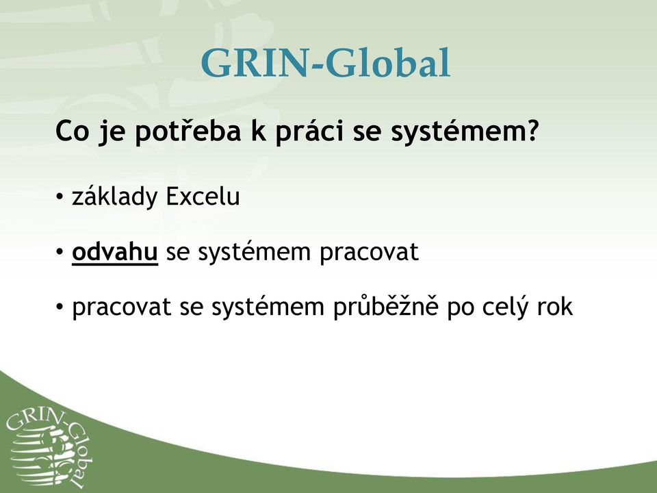 základy Excelu odvahu se