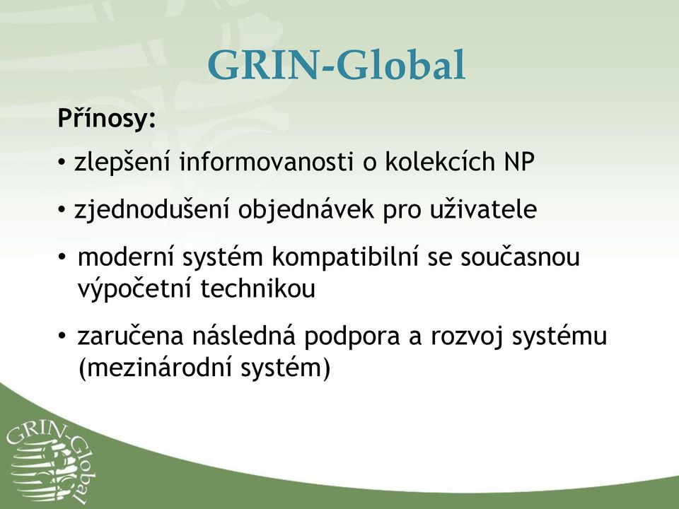 moderní systém kompatibilní se současnou výpočetní