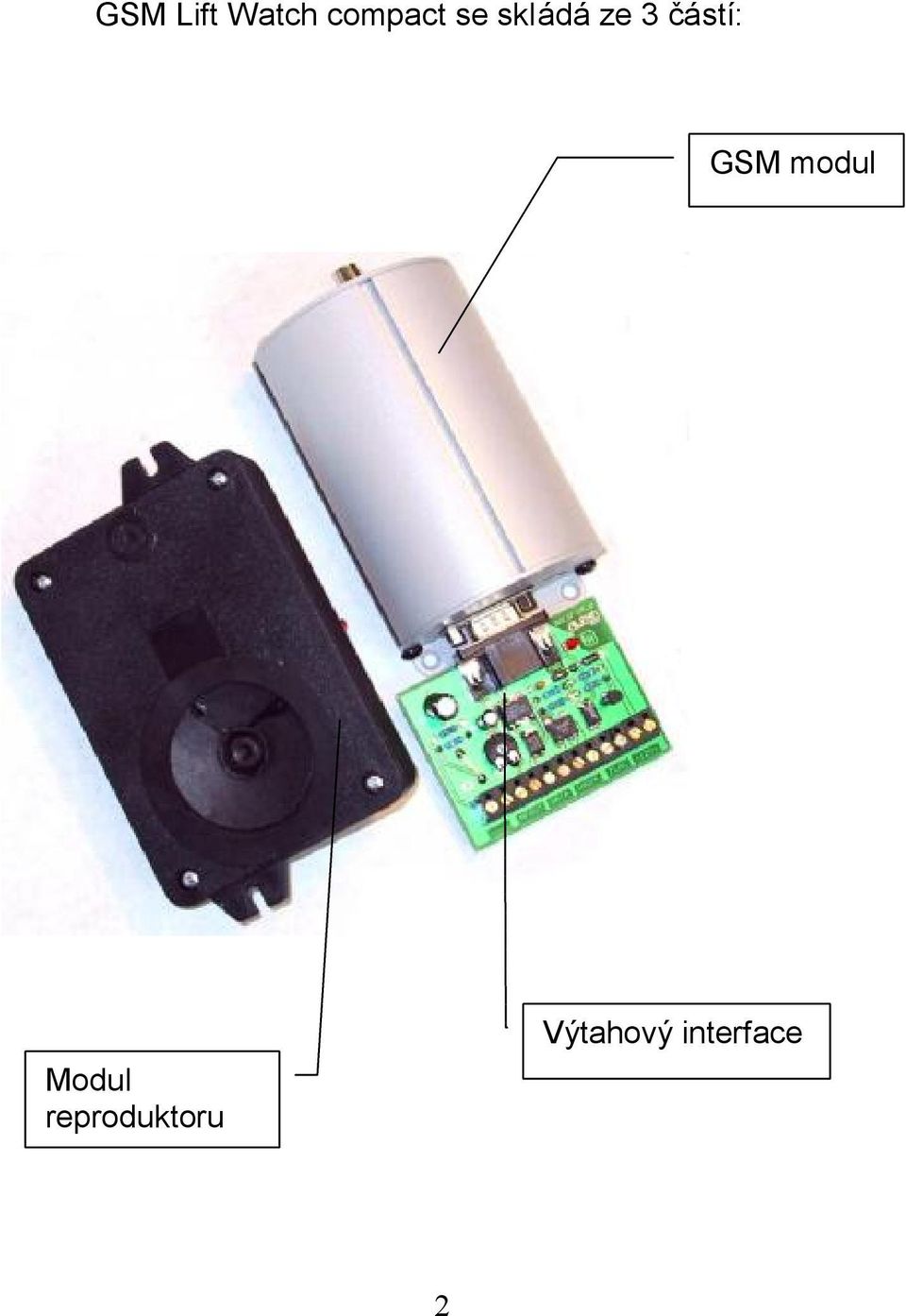 GSM modul Modul