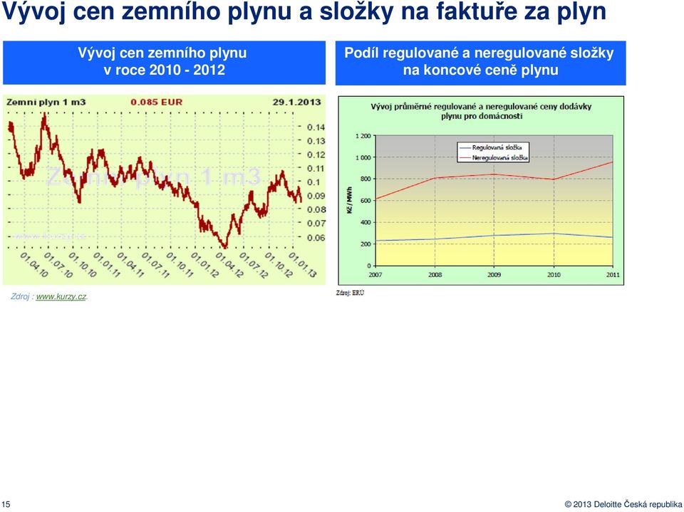 regulované a neregulované složky na koncové ceně