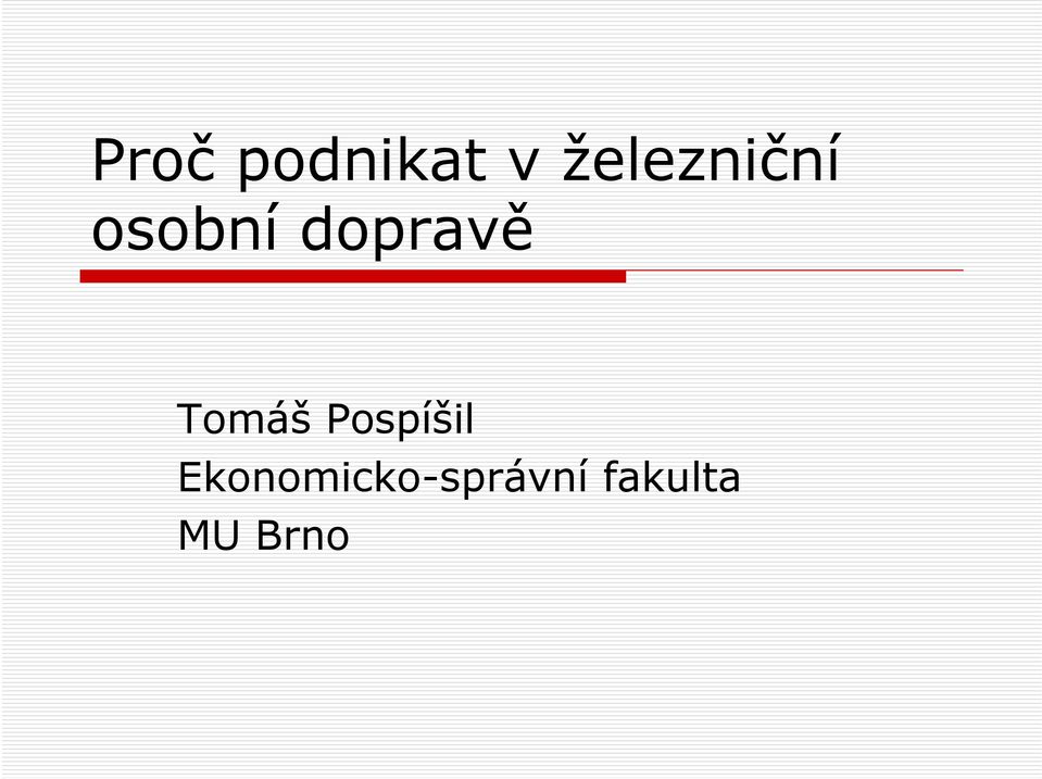 Pospíšil