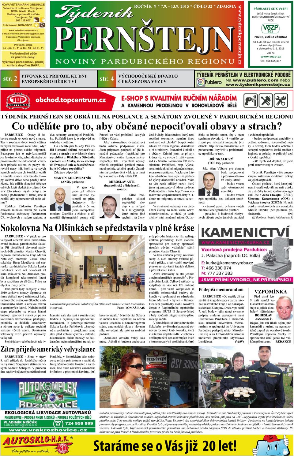 PARDUBICE - Obavy či dokonce strach ze zcela nové situace. Tak v současné době končí většina běžných rozhovorů mezi lidmi, když přijde na přetřes otázka migrantů.