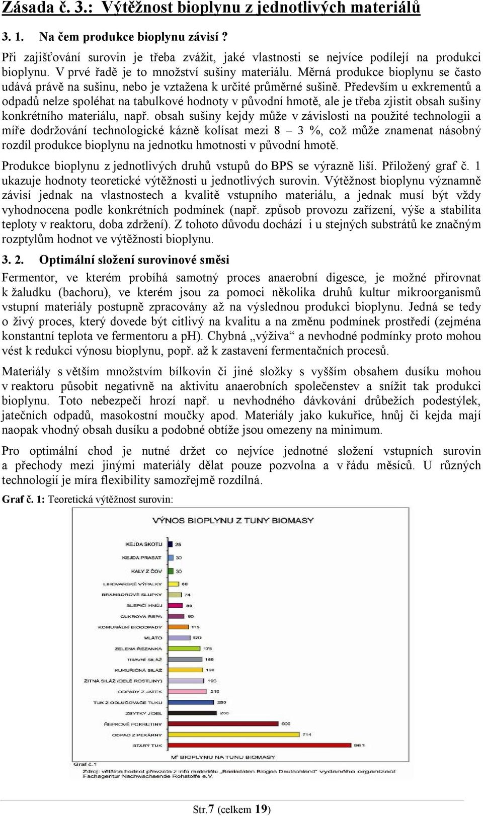 Především u exkrementů a odpadů nelze spoléhat na tabulkové hodnoty v původní hmotě, ale je třeba zjistit obsah sušiny konkrétního materiálu, např.