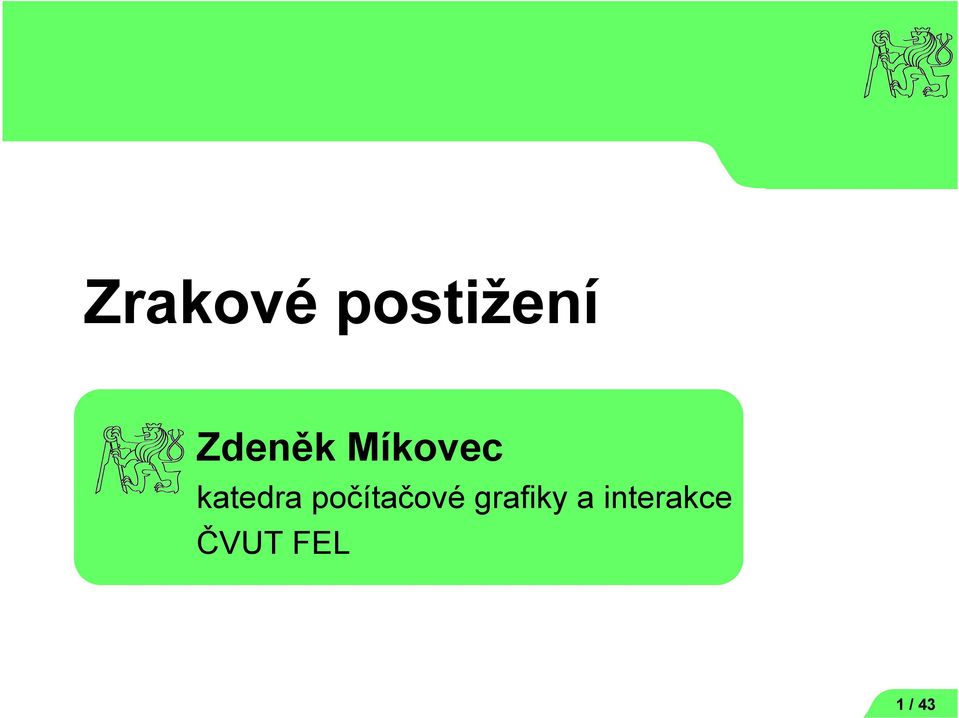 katedra počítačové