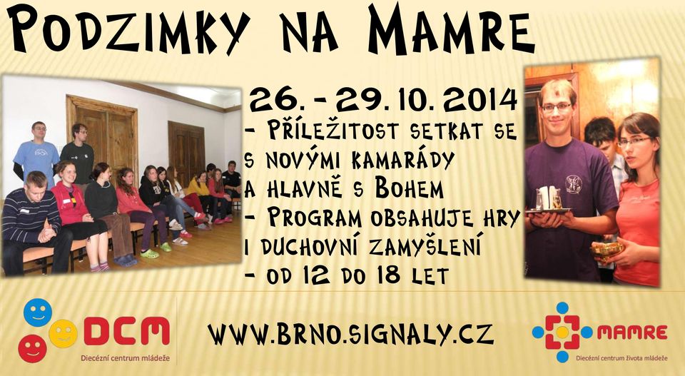 kamarády a hlavně s Bohem - Program