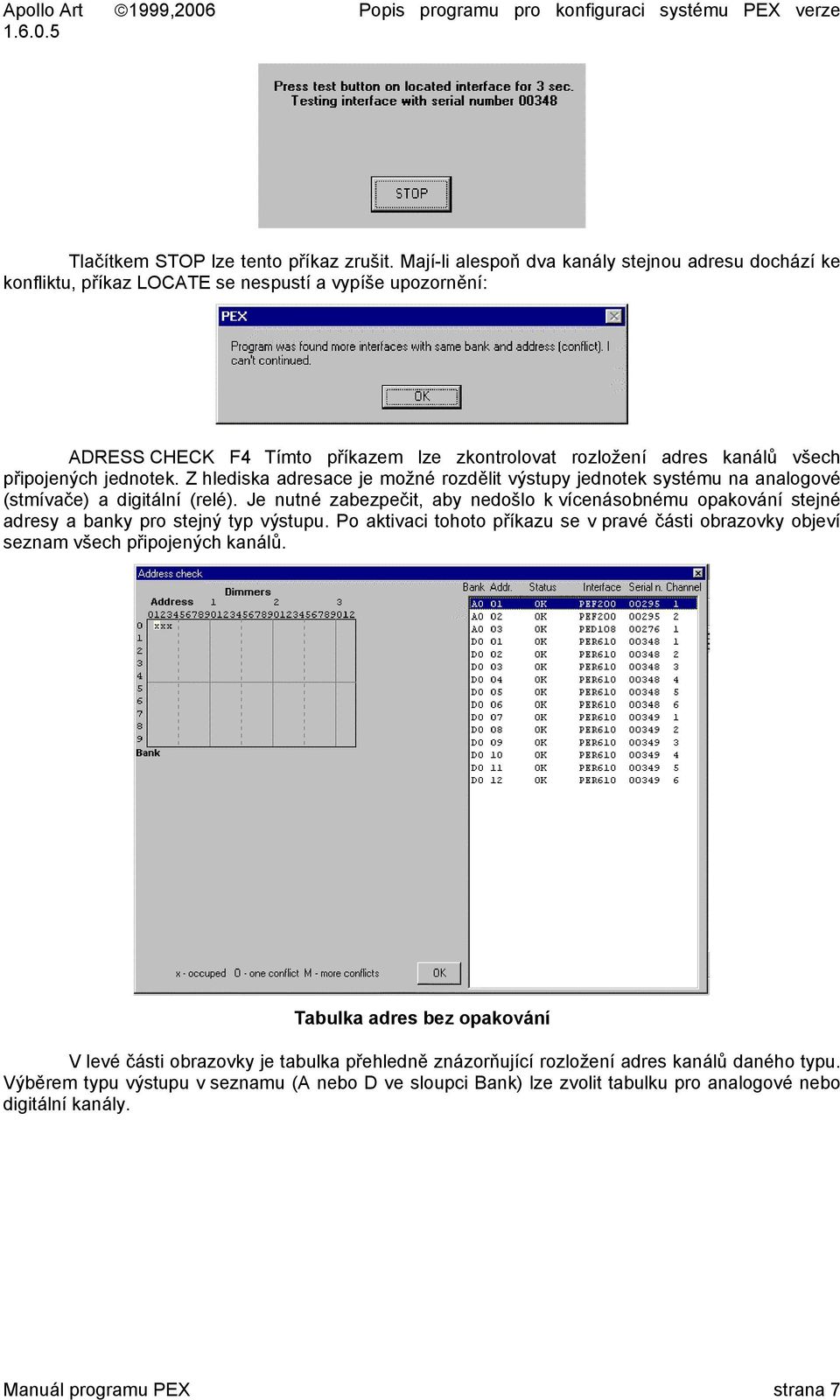 jednotek. Z hlediska adresace je možné rozdělit výstupy jednotek systému na analogové (stmívače) a digitální (relé).