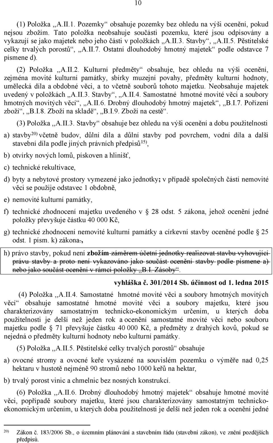 Ostatní dlouhodobý hmotný majetek podle odstavce 7 písmene d). (2)